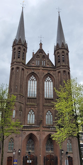 Amsterdam de krijtberg church